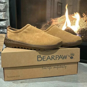 Bearpaw Jack Loafer, suede upper,comfort footbed,rubber sole,stain treated